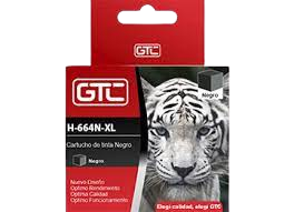 Cartucho gtc p/officejet 1115 H664XL negro