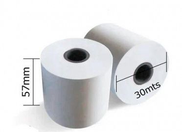 ROLLO TERMICO 57 x 30 MT  x 10 CINENS