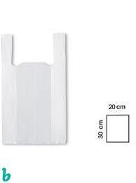 Bolsa camiseta 20 x 30 paquete x 100